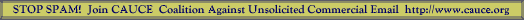 Stop SPAM - Join The Fight!